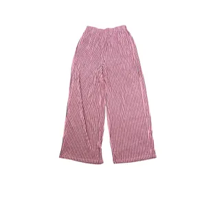 Halara High Waisted Straight Leg Crinkle Casual Pants Pockets Candy Pink M NWOT thumbnail 2