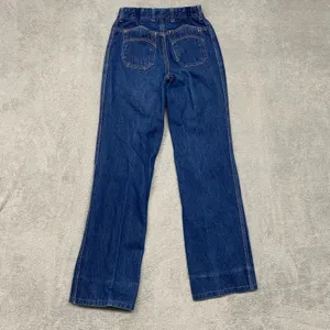 Chemin De Fer Jeans Womens 23 Blue Mid Rise Denim‎ Hippie 70s Vintage thumbnail 9