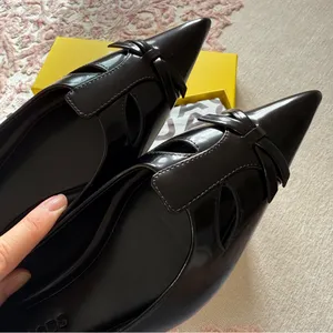 Marc Jacobs THE KAT BALLERINA in Black Size 37 NEW thumbnail 13