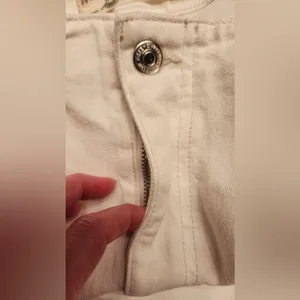 Free People We the Free Women's White Flared Pants with no Pockets Size 35 thumbnail 10