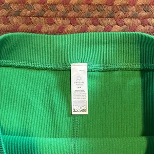 Nwot Aerie Offline Green Ribbed Shorts Hot Pants thumbnail 2