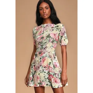 Faithfull The Brand Sidonie Floral Mini Dress thumbnail 4