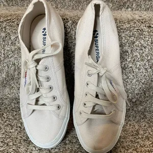 SUPERGA Cotu Classic‎ Canvas Sneaker Off-White Size 7 thumbnail 5
