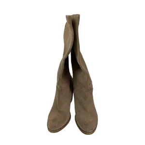 Lucky Brand Eadon Women's Suede Round Toe Block Heel Knee High Slouch Boots 8 thumbnail 2