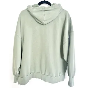 American Eagle Sublime Hoodie Oversized XS Green‎ Sun Graphic Band Tee Y2K Baggy thumbnail 7