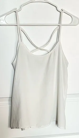 Abercrombie & Fitch Camisole in White, Size XS thumbnail 1