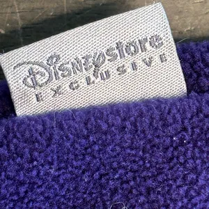 VTG 90s Disney Store Kidcore streetwear emo exclusive Eeyore fleece crewneck LG thumbnail 5