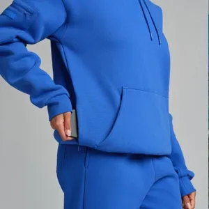 NWT COMFRT Cobalt Blue DND travel hoodie COLBALT BLUE Size M Size M thumbnail 5