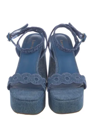 Larroude Denim Heel thumbnail 3