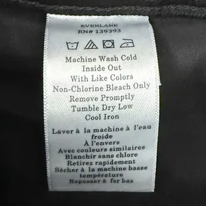 NWT Everlane Sz 24 The Way High Straight Jean‎ in Coal Black Organic Cotton thumbnail 8