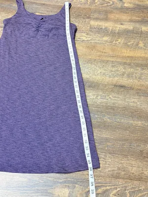 Kuhl Mova Aktiv Athletic Dress Womens Medium Heathered Purple Built-In Shelf Bra thumbnail 5