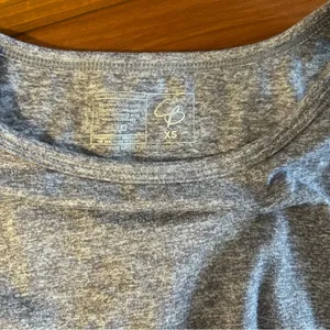 Celestial Bodiez Cropped High Neck Bra Top in Gray with a Cut Out Back thumbnail 5