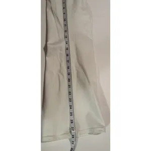 Aritzia Denim Forum Jeans Sz 25x28L Twiggy High Rise Flare White Retro Festival‎ thumbnail 6