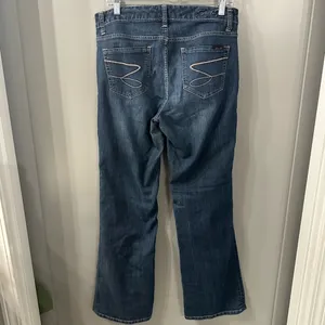 Seven7 Flare Jeans Medium Wash Denim Flare Jeans Size 8 thumbnail 3