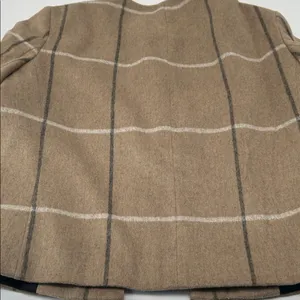 Zara Beige Wool  Jacket with Silver Hardware bust 34 length 20 thumbnail 13