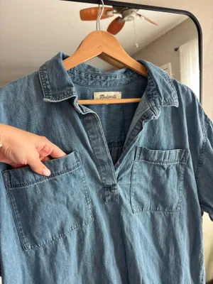 Madewell denim dress  thumbnail 2