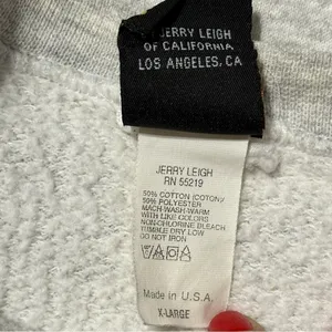 Vintage 1980 Mickey Unlimited Mouse Uni-Sex XL Heather Gray Pullover Sweatshirt thumbnail 5