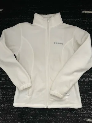 Columbia Fleece Full-Zip Jacket White thumbnail 1