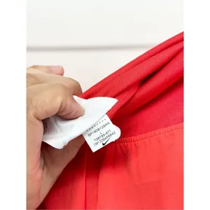Nike Shorts Womens Size Large Red Athletic DRI-FIT Lined thumbnail 9