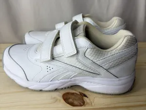 Reebok Women’s Work N Cushion 4.0 KC White Hook & Loop Comfort Shoes Size 7.5 thumbnail 1