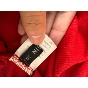 Red tank top blouse size small thumbnail 6