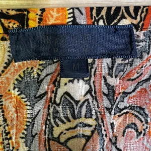 Rachel Roy Wrap Top Womens M Multicolor Paisley Tie Back Boho Festival Hippie thumbnail 4