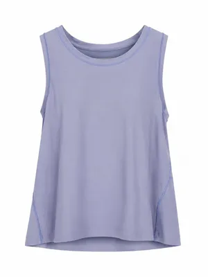 Athleta Ultimate Muscle Tank Lavender Women’s Large thumbnail 2