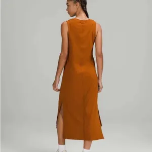 Lululemon All Yours Tank Maxi Dress Butternut Brown sleeveless‎ cotton lounge thumbnail 3