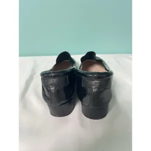 Taryn Rose Kendall Black Patent Square Toe Flats‎ 7.5 S-427 thumbnail 3