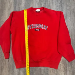 Vintage Red Steamboat USA Crewneck Sweatshirt XL‎ J America Made in USA thumbnail 5