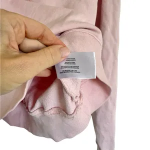 White Fox Pink Brunch Club Pullover‎ Crew Sweatshirt Sweater Size M thumbnail 5