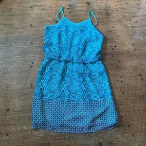 Pixley Stitchfix blue and green boho vacationcore M mini sundress Blue Size M thumbnail 4