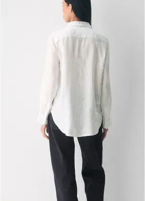 Aritzia Utility Shirt Linen thumbnail 4