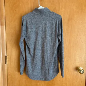 Lululemon Half Zip Pullover Womens S Grey‎ Space Dye Better Each Day Activewear thumbnail 3