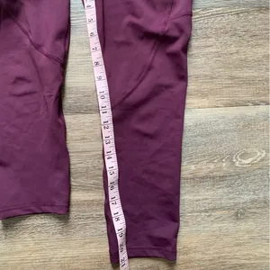 Zyia Active Plum Purple Capri Leggings 6-8 thumbnail 6