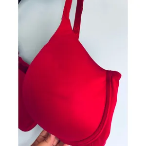 Victoria's Secret Bra Lined Perfect Coverage Body By Victoria Red 38DD thumbnail 2