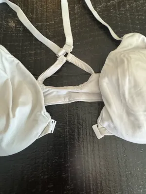 White Victoria's Secret Bra Front Closure 36C thumbnail 3