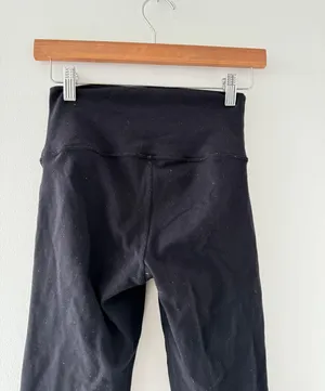 Alo Black Airbrush Flare Leggings thumbnail 7
