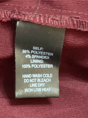 Lulus Women’s Touch of Heaven Burgundy Satin Sleeveless Jumpsuit size Large thumbnail 6