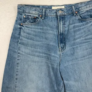 Mother Superior 34 The Half Pipe Flood Jeans Wide Leg Cropped in Material Girl thumbnail 5
