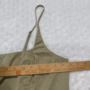 Abercrombie & Fitch Wrap Mini Dress Greenish Tan Womens XL Tall Summer Beach thumbnail 9