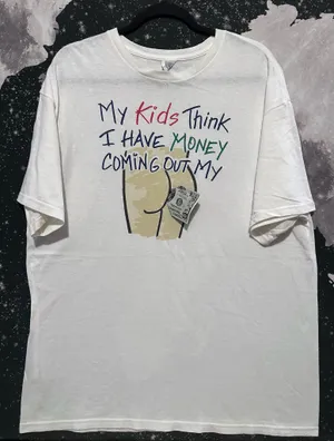Delta Pro Weight Money Coming Out of My.. Funny Novelty Shirt thumbnail 1