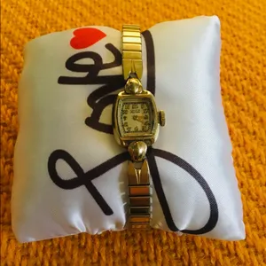 Vintage GRUEN cocktail watch ☀️☀️☀️ Gold thumbnail 2