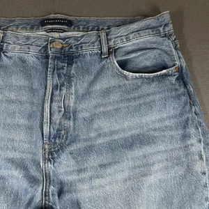Aeropostale Curvy 90s Baggy Jeans Womens 18 Blue Light Wash High Rise Relaxed thumbnail 4