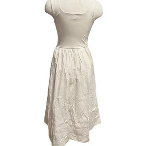 J.Crew Drop-waist mixy dress in natural/Ivory color Size Medium NWT thumbnail 10