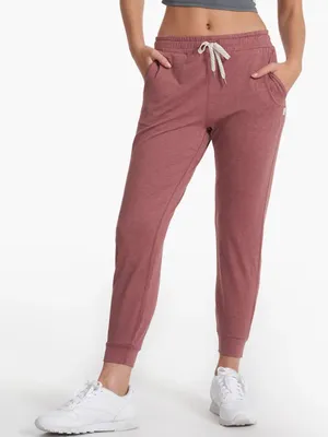 Vuori Performance Jogger Pants Marsala Rosewood Medium thumbnail 1