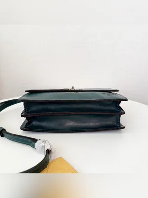 Patricia Nash Consilina Leather Crossbody Blue Coral thumbnail 4