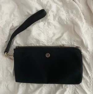 Lululemon Wristlet Dual Pouch Black thumbnail 1