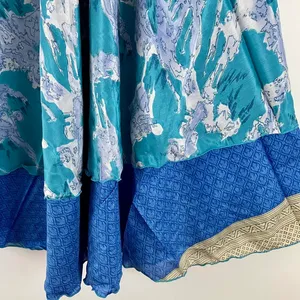 Boutique Reversible Maxi Wrap Skirt BINS110 thumbnail 3