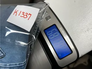 Men's Light Blue Denim Button thumbnail 9
